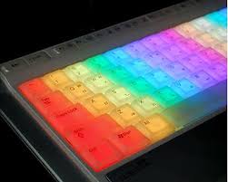 Rainbow Light Up Keyboard Keyboard What S My Favorite Color Cool Stuff