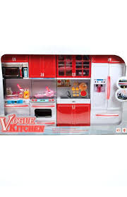 barbie 4 piece vogue modern kitchen set