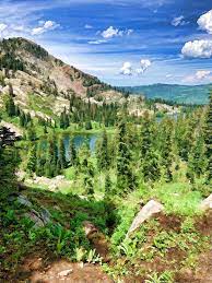Utah Mountain And Lake Landscape Lake Landscape Landscape Utah Mountains