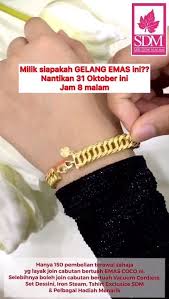 Misalnya pada saat anda membeli perhiasan kalung emas, sebaiknya pilih jenis kalung yang unik, menarik, dan juga indah dipandang sehingga bisa menambah rasa percaya diri anda. Sdm Shah Alam Promo Menangi Hadiah Gelang Emas Coco Rm2300 Dengan Setiap Pembelian Set Bertuah Kembali D4r4 Sdm Yg Bermula Sekarang Sehingga 31okt 2020 Ini Facebook