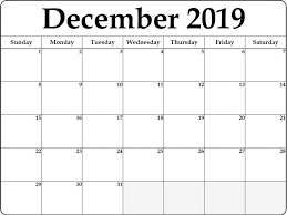 Editable December Calendar 2019 Templates Printable Blank Calendar Calendar Word Editable Calendar