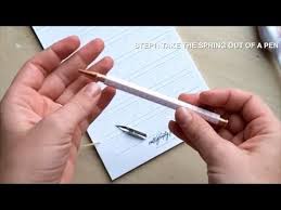4 Pointeb Nib Hack In Under 60 Seconds Youtube Pen Holders Hacks Nib