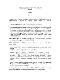 Surat perjanjian sewa alat excavator pdf document. 7 Contoh Surat Perjanjian Sewa Menyewa Untuk Berbagai Keperluan