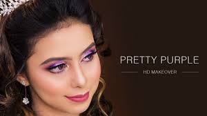 Hd Makeup And Purple Eye Shadow Makeup Video By Makeup Artist Nandita Makeupvideo Purpleeyeshadow Purple Eyeshadow Purple Eye Makeup Hd Makeup
