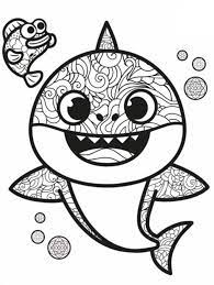 Posted in animals coloring pages. Baby Shark Coloring Pages 70 Images Free Printable