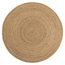 Erfahre mehr über unser sortiment. Teppich Rund Jute Natur Durchmesser 100 Cm Jute Bauhaus
