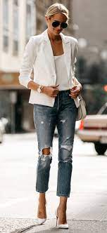 More chic blazers from nordstrom: How To Wear A White Blazer This Summer How To Wear A White Blazer White Blazer Outfits Summer Work Outfits