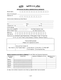 Find application forms for union bank accounts, loand and more on our website. Fillable Online Internet Banking Application Union Bank Of India Fax Email Print Pdffiller