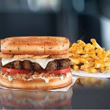 Hardee S Dropped A Garlic Bread Thickburger And Cheesy Garlic Fries