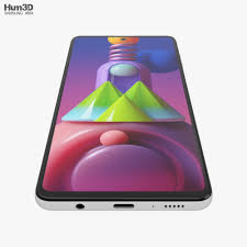 Samsung Galaxy M51 White 3D model ...