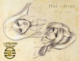 Legend Realistic Day And June By Mree On Deviantart Legend Book Series Marie Lu Books Legend