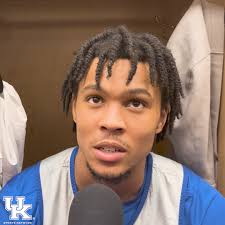 DJ Wagner remembers being so excited get home from school when he was  younger to watch those first couple #MarchMadness games, Wagner said it is  blessing to play in his first tournament game tomorrow ...