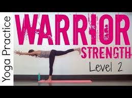 30 Minute Power Yoga Warrior Strength Level 2 Power Yoga 30 Minute Yoga Power Yoga Workout