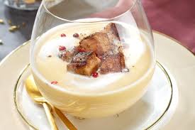 Veloute De Cocos Blanc Et De Foie Gras Poele Recette Verrine Recette Et Recettes De Cuisine