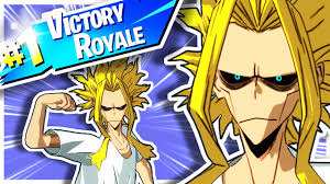 Fortnite MHA Toshinori Yagi Win (PS5 Gameplay) - YouTube