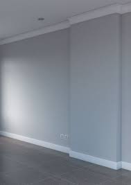 Floor tiles for grey walls. Brown Marble Tile With Gray Wall In 2021 Grey Walls Floor Colors Gray Painted Walls