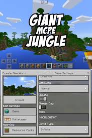 Turns out we were half right, half wrong. Check Out The Giant Jungle Biome In This Beautiful Minecraft Pe Seed Seed Noodlegiant Minecraft Blueprints Minecraft Tips Minecraft Seed