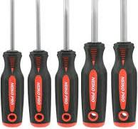 Auto Trim Panel Removal Tool Set — SVCM Steel, Soft Grip (5-Piece
