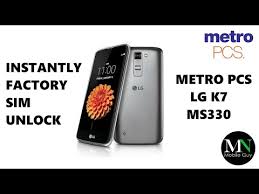 Lg k7 secret codes to access the hidden features of the phone and get detailed information. Metro Pcs Master Unlock Code 10 2021