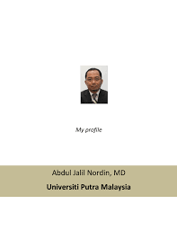 Semantic scholar profile for azman ahmad, with 3 highly influential citations and 25 scientific research papers. Abdul Jalil Nordin Md Universiti Putra Malaysia