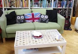 Coffee tables are the center of attention. Squished Penny Shadowbox Table How To Make A Coffee Table Spray Painting Construction And Woodwork On Cut Out Keep