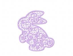 In the hoop machine embroidery collection. Lace Easter Bunny Machine Embroidery Design Daily Embroidery