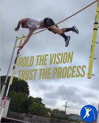 Pole Vault Can Be Frustrating But Repetition Is Key To Being Great Pole Vault Track And Field High Jump