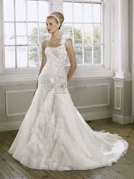 Mermaid One Shoulder Wedding Dress Perfect Mori Lee Wedding Dress Wedding Dresses Ruffle Wedding Dress