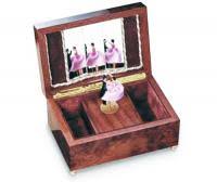 A music box is a unique gift for the recipient. Musical Jewelry Boxes And Chests Many With Ballerinas