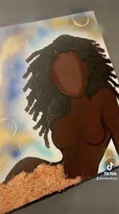 Beautiful Black Mermaid 🧜🏾‍♀️ #art #artoftheday #artist #artofinstagram  #artistsoninstagram #blackmermaid #mermaid #artwork #creative #creativity  #create #painting #paint #painter #canvaspainting ...