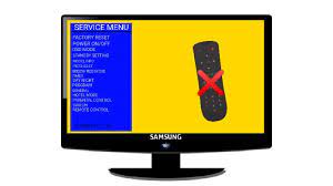 Enter your pin using the remote. How To Access Samsung Service Menu Without Remote Control A Smart Setting