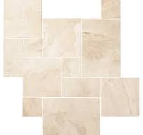 Queen Beige Polished Marble Small Versailles Pattern Wall ...