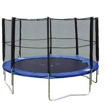 Super Jumper Super Jumper 14 Trampoline With Enclosure Pvc Pad Blue Trampoline Best Trampoline Trampolines For Sale