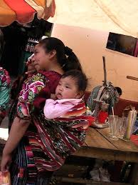 Indigenous Maya Cloth Baby Carrier Baby Faces Baby Carrier Native Child