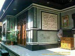 Projek desain rumah minimalis modern ibu gianti di bali. Rumah Minimalis Bali Green Spesialis Batu Alam Bali
