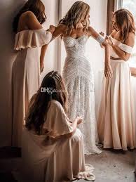 Bohemian Wedding Dresses Cotton Crochet Lace Off Shoulder Love Spell Full Length Country Boho Mermaid Beach Bridal Gown Rue De Seine Custom Wedding Dress Gown Style From Alegant Lady 126 99 Dhgate Com