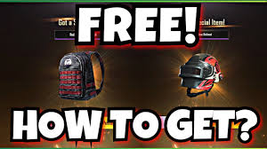 Follow the below guide to get free id card by completing progressive mission. How To Get Backpack And Helmet Skins In Pubg Mobile Youtube