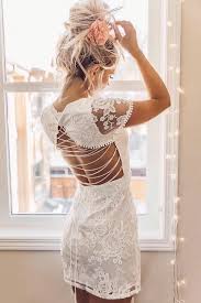 Shay Lace Dress White Lace Homecoming Dresses Lace White Dress Lace Up Back Dress