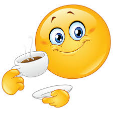 A dark beverage in a cup, often thought to be coffee or tea but is also used to depict hot chocolate as well. Coffee Smiley Funny Emoticons Emoticons Emojis Emoji Symbols