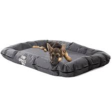 The Dog S Bed Premium Waterproof Dog Beds Quality Durable Oxford Fabric Removable Washable Covers In Grey Waterproof Dog Bed Chew Proof Dog Bed Diy Dog Bed