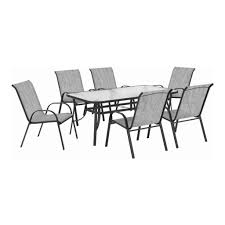 Garden Chairs Makro Terrace Leisure 7 Piece Manor Textilene Patio Set Small Koda 345 Rattan Outdoor Furniture Outdoor Furniture Sale Outdoor Furniture Covers