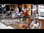 Apocalyptic Bike Works - Show bikes - Copper and Purple - YouTube