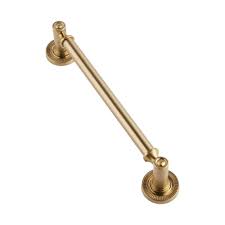 Sumner Street Home Hardware Minted 6 In Center To Center Satin Brass Cabinet Pull Rl060155 The Home Depot Brass Cabinet Pulls Satin Brass Home Hardware