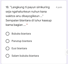 Contoh penutup pidato dengan bahasa sunda. Bantuin Please Brainly Co Id