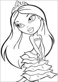 Bratz Princess Coloring Page Unicorn Coloring Pages Baby Coloring Pages Coloring Pages