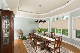 Allow for just shy of a metre of extra room when measuring the total occupied area of a dining table. Round Vs Rectangular Dining Room Tables White Oak Interiors Interior Design Chicagoland