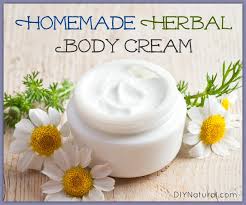 homemade body lotion made with simple