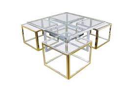 Check out our glass metal coffee table selection for the very best in unique or custom, handmade pieces from our coffee & end tables shops. Vintage Large Glass And Metal Coffee Table For Sale At Pamono