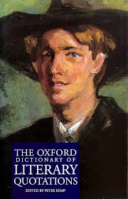 The Oxford Dictionary of Literary Quotations: Kemp, Peter: 9780198600565:  Amazon.com: Books