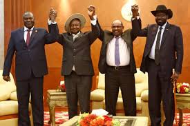 Find the perfect yoweri museveni stock photos and editorial news pictures from getty images. Museveni Meets Kiir Machar At State House Entebbe Daily Monitor